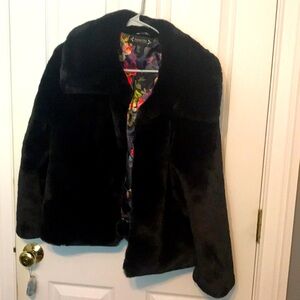 Amazing faux fur coat